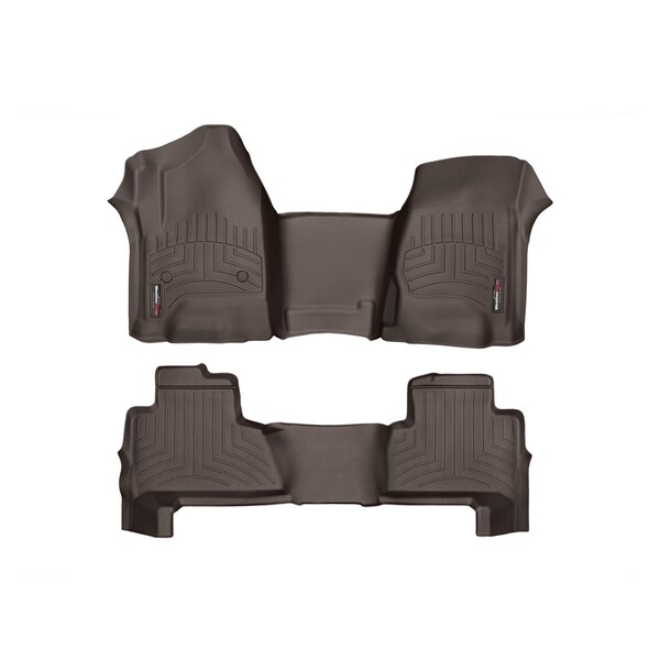 Front and Rear Floorliners - Over The Hump, 475431-476072
